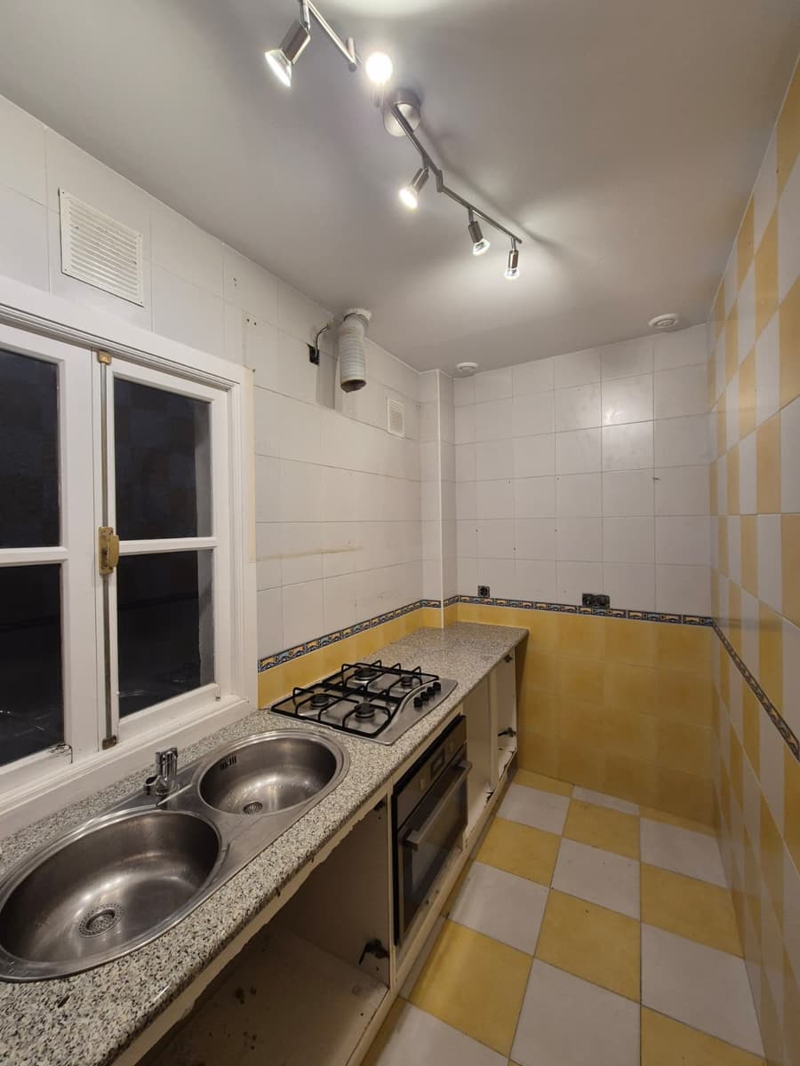 Cocina San Pedro durante la obra